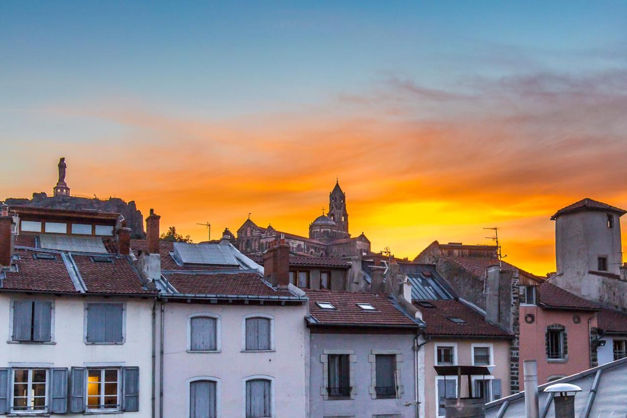 Garage, 2 Chambres, Balneo, 2 Sdb, 2Wc, Vue Sur Les Monuments Le Puy-en-Velay מראה חיצוני תמונה
